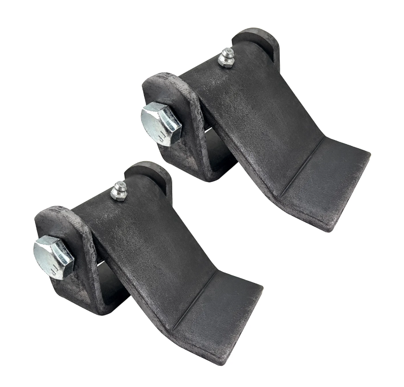 Heavy-duty weld-on trailer door hinge